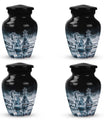 10-inch chess themed classic urn for women's ashes, 