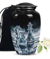 Chess Small Urns For Human Ashes Memorial, Funeral Cremation Urn