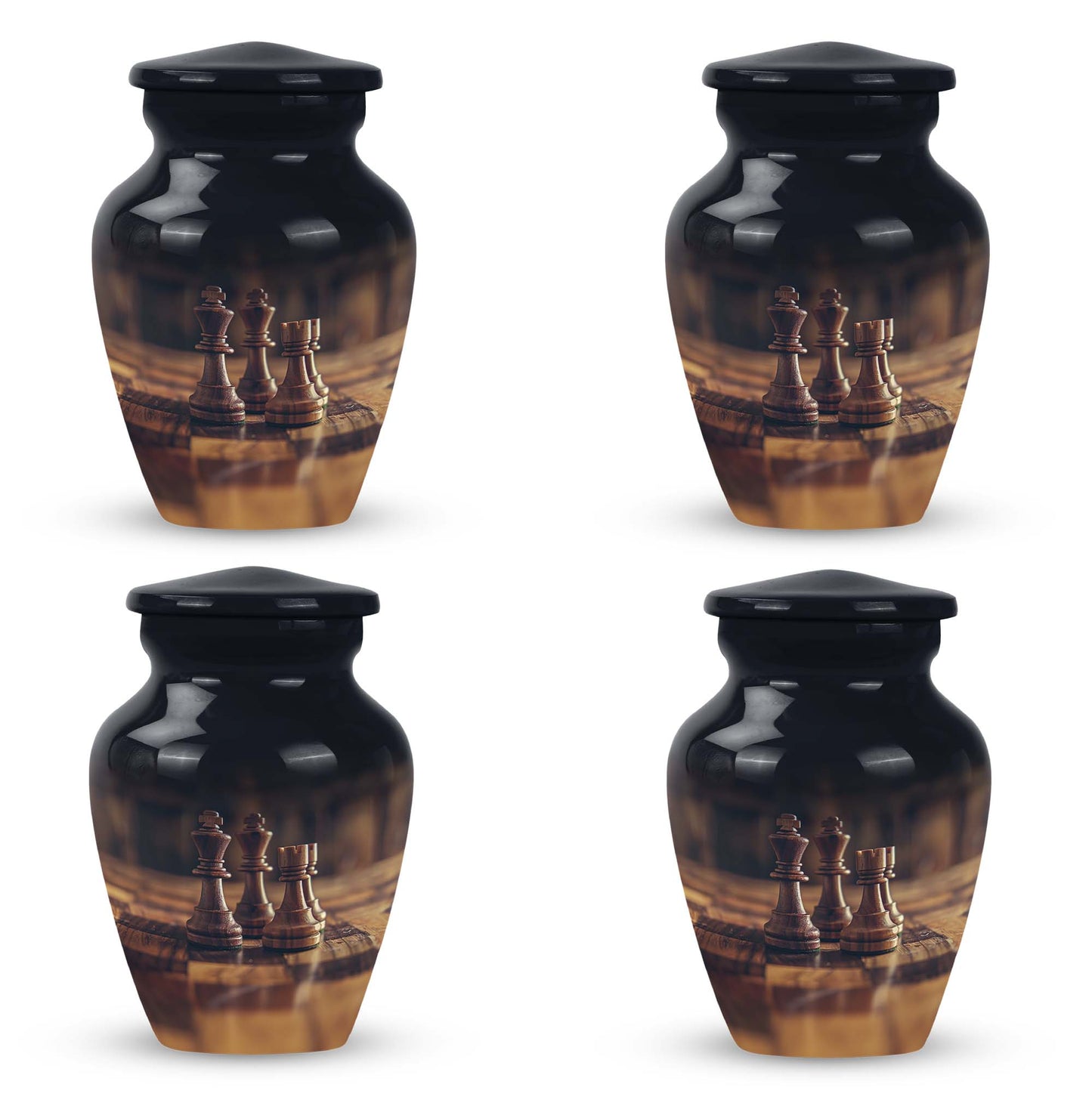 10-inch Chess-themed Classic Urn