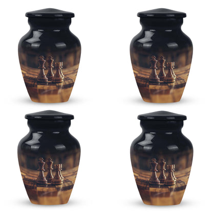 10-inch Chess-themed Classic Urn