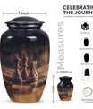 10-inch Chess-themed Classic Urn