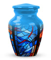 Stained Glass Mini Urns For Human Ashes Memorial, Funeral Cremation Urn