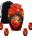 10-inch stained glass Classic urn for cremation ashes