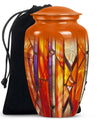Stained Glass Ashes Keepsake Memorial, Funeral Cremation Urn