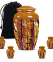 10-inch classic stained glass urn for cremation ashes