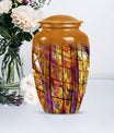 10-inch classic stained glass urn for cremation ashes