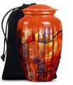 10-inch classic stained glass urn for human ashes