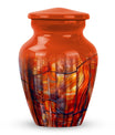 10-inch classic stained glass urn for human ashes
