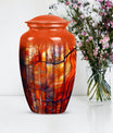 10-inch classic stained glass urn for human ashes