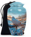 Dove Urns For Ash Memorial, Funeral Shape Urn