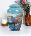 10 Inch Classic Dove Urn for adult human ashes.