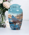 10 Inch Classic Dove Urn for adult human ashes.