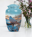 10 Inch Classic Dove Urn for adult human ashes.