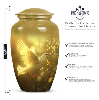 10-inch Dove Urn