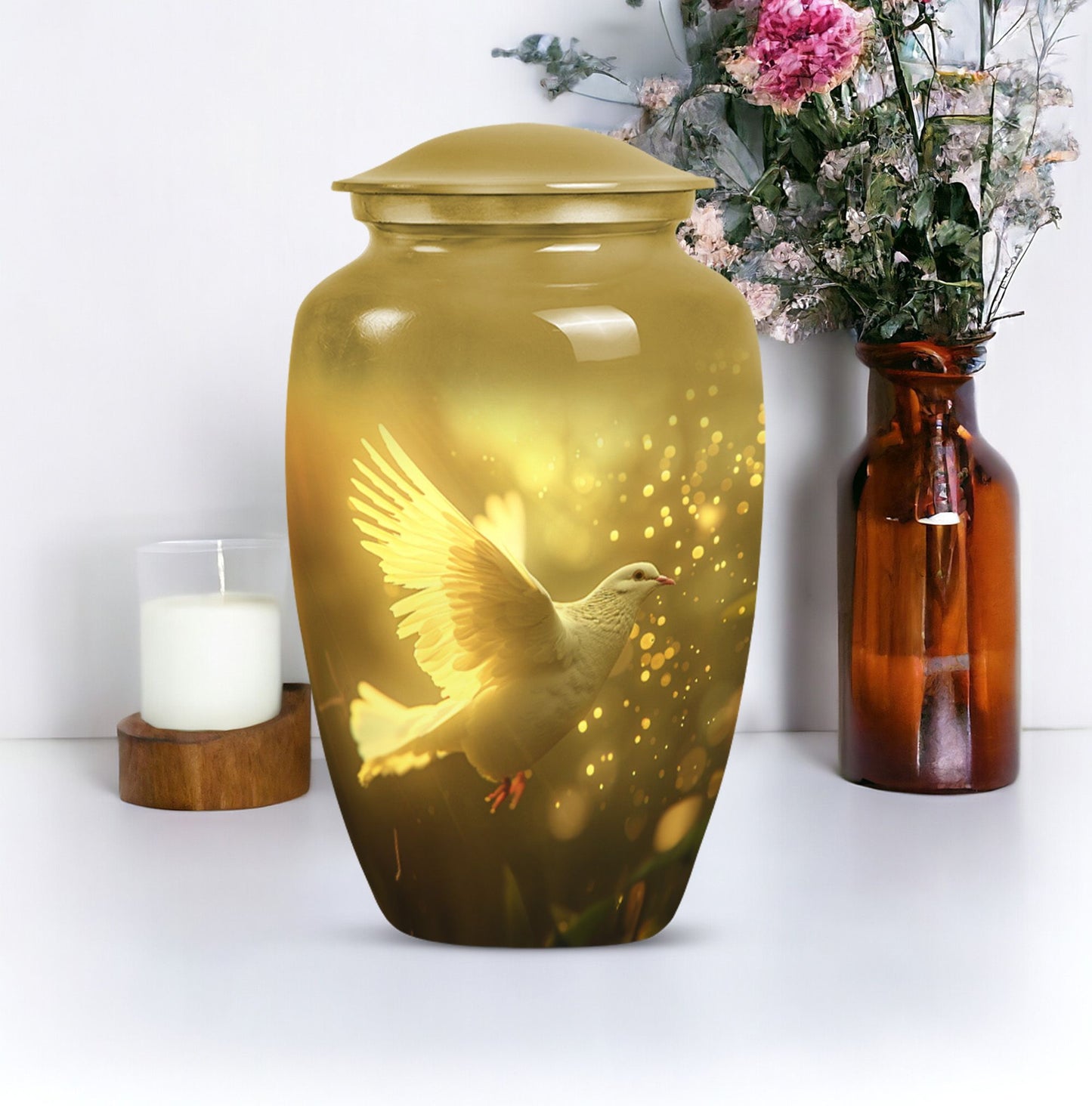 10-inch Dove Urn