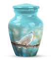 10 inch aluminium Dove Urn,