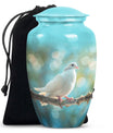 White Dove Burial Urns For Adult Human Ashes - Urns For Women