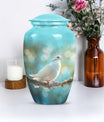 10 inch aluminium Dove Urn,