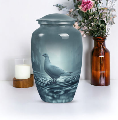 10 inch Dove Themed Classic Urn.