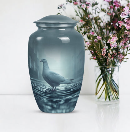 10 inch Dove Themed Classic Urn.