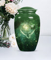 Dove themed classic urn for cremation ashes
