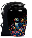 Puffin Bird Artistic Memorial Urn for Adult Human Ashes For Male & Female