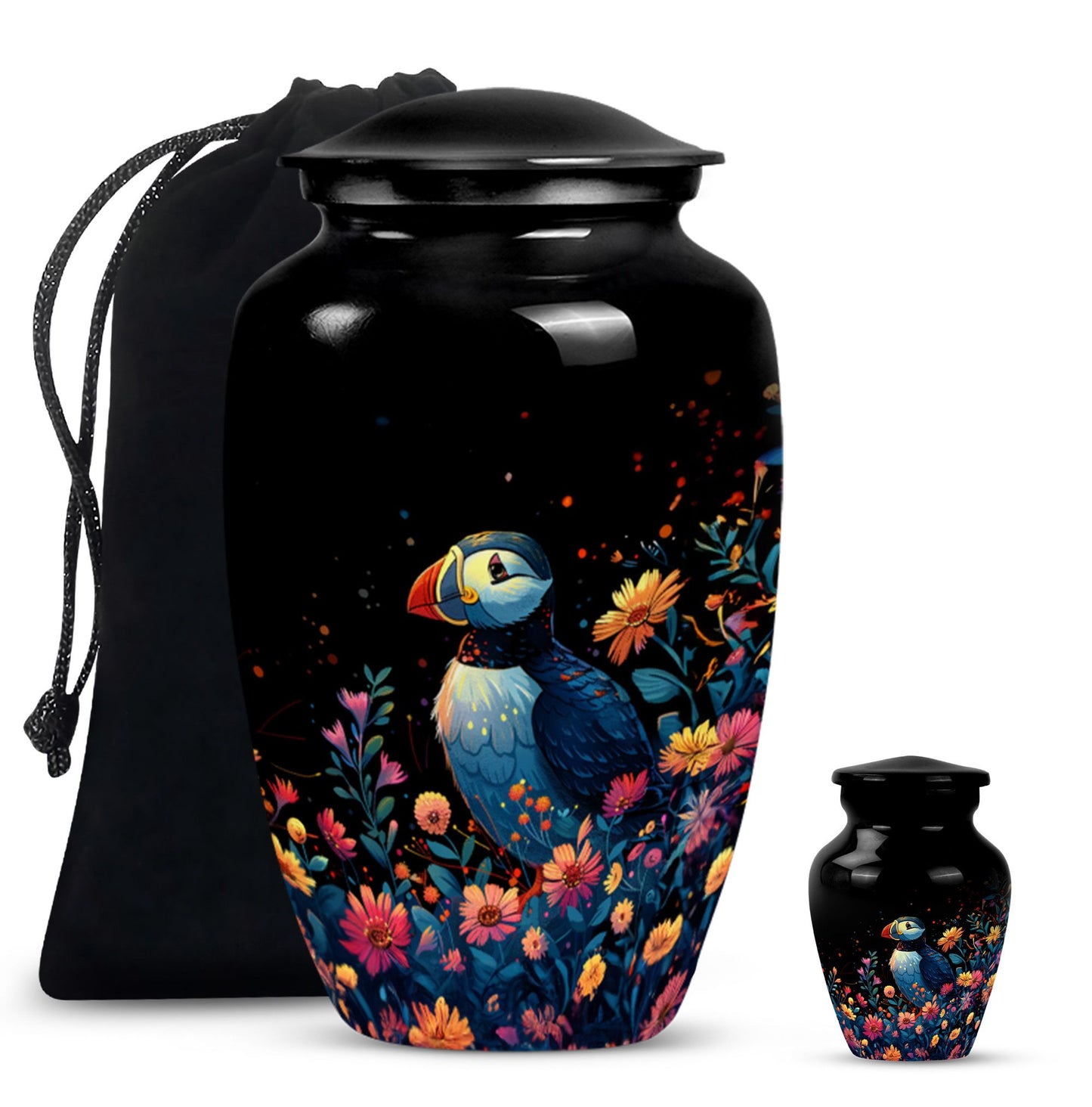 Personalized Bird Memorial Urn for Adult - 10-inch, 200 cu in - Yatskia