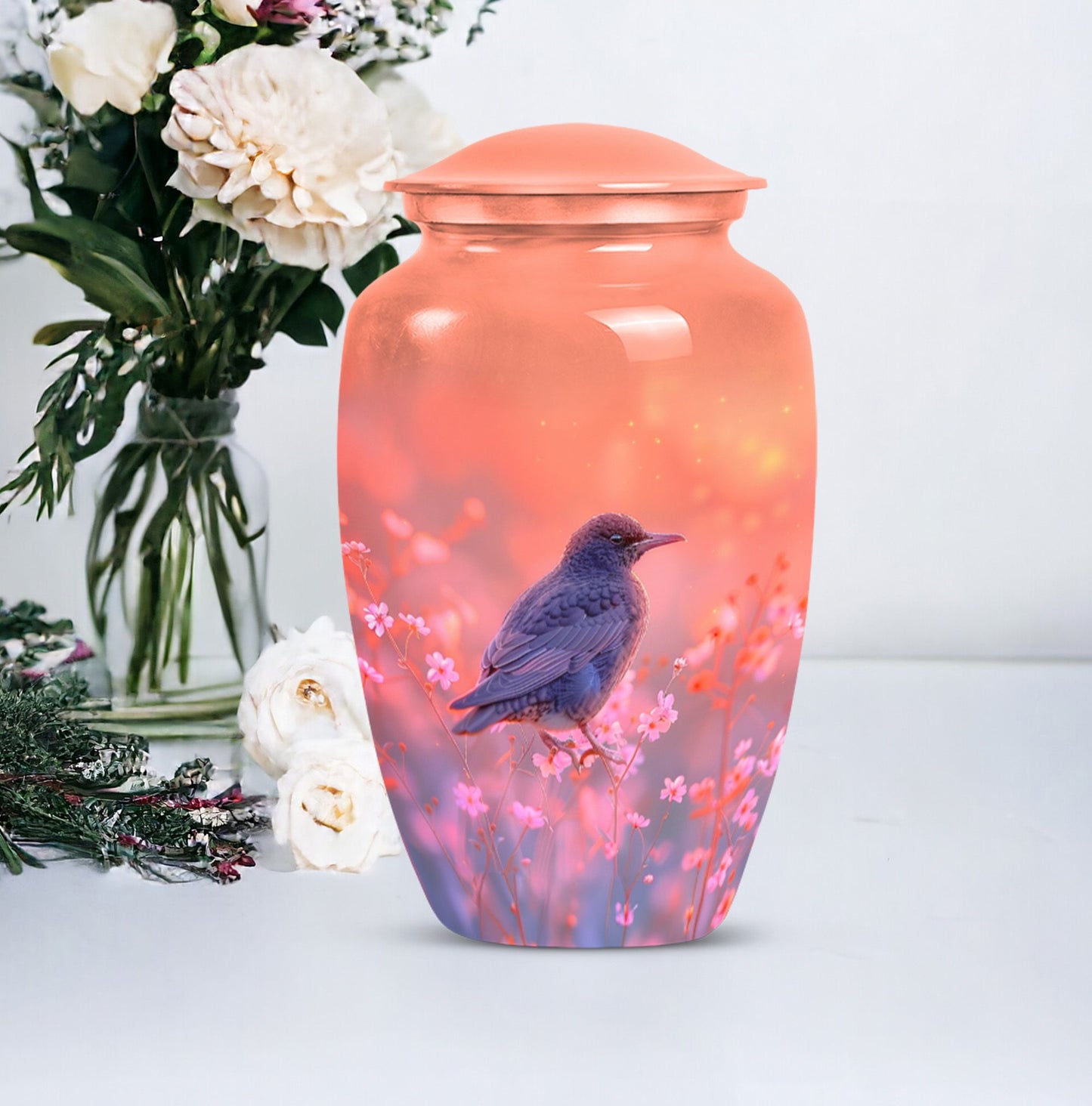 10-inch Puffin Bird Urn