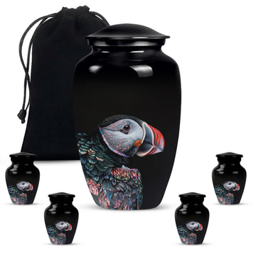 Large Urn with 4 Small Urn