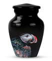 10-inch Puffin Bird themed Classic Urn for mom