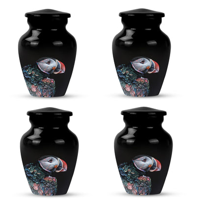 10-inch Puffin Bird themed Classic Urn for mom