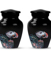 10-inch Puffin Bird themed Classic Urn for mom