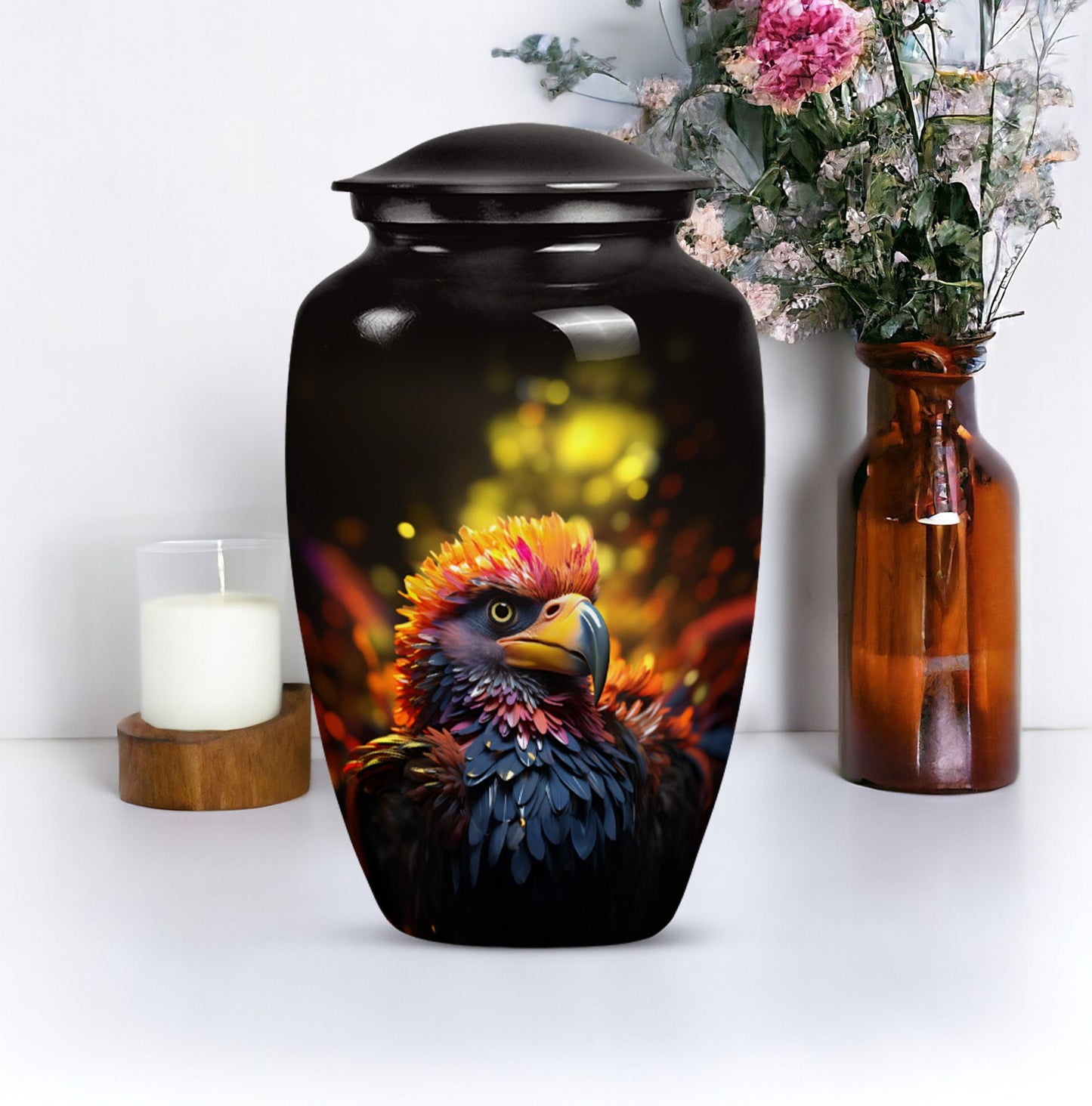 Puffin Bird Urn.