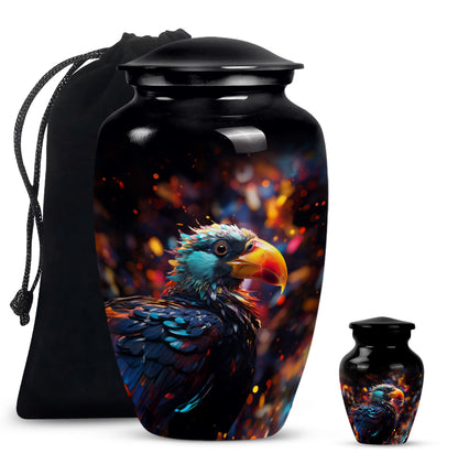 Puffin Bird Urn, a classic cremation urn for dad
