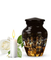 10-inch Chess-themed classic urn for human ashes