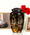 10-inch Chess-themed classic urn for human ashes