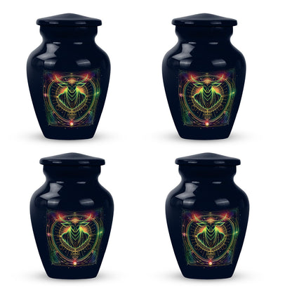 Personalized Spiritual Cremation Urn for Human Ashes - 10-inch, 200 cu in - Yatskia