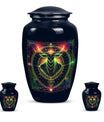 Taurus Zodiac Adult Urn For Ashes - Spiritual Urn For Funeral Service