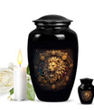 Lion Spiritual Memorial Urns for Ashes - Leo Ashes Cremation Urn For Men