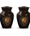 Leo Zodiac Personalized Urn For Human Ashes - Lion Memorial Urn For Sale