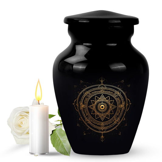 Personalized Religious Cremation Urn for Adult Female - Yatskia