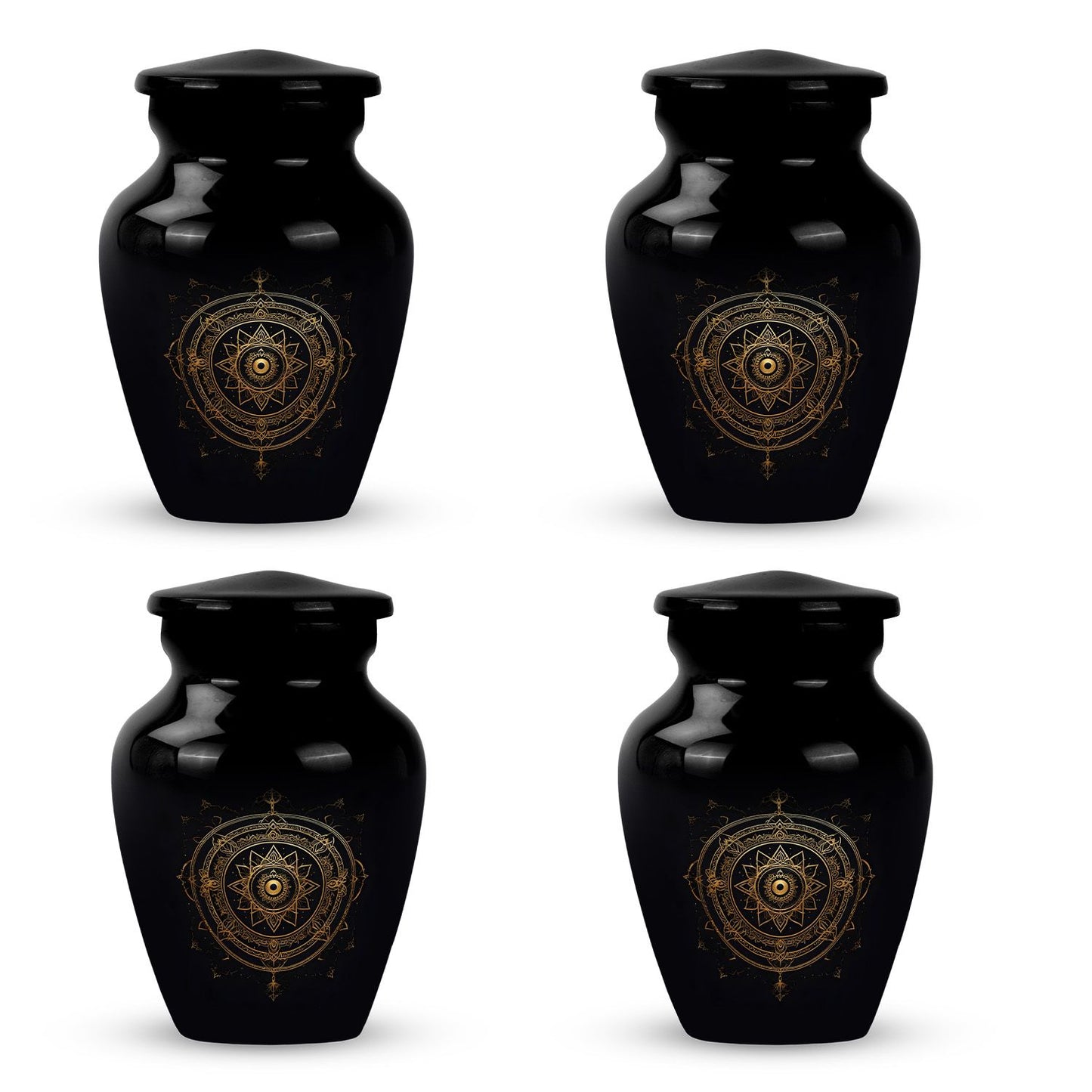 Personalized Religious Cremation Urn for Adult Female - 10-inch, 200 cu in - Yatskia
