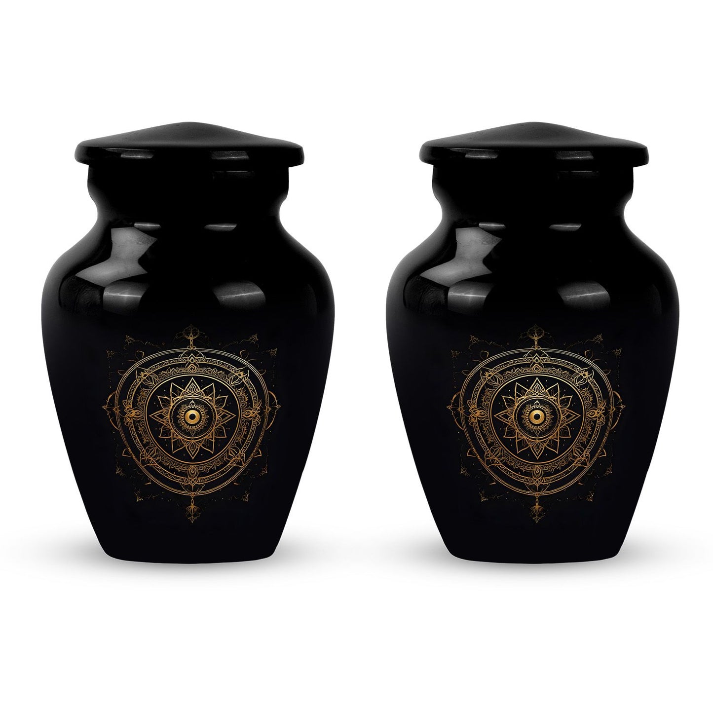 Personalized Religious Cremation Urn for Adult Female - 10-inch, 200 cu in - Yatskia