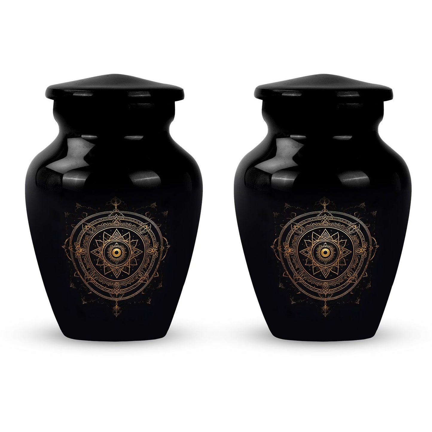 10-inch Zodiac theme urn.