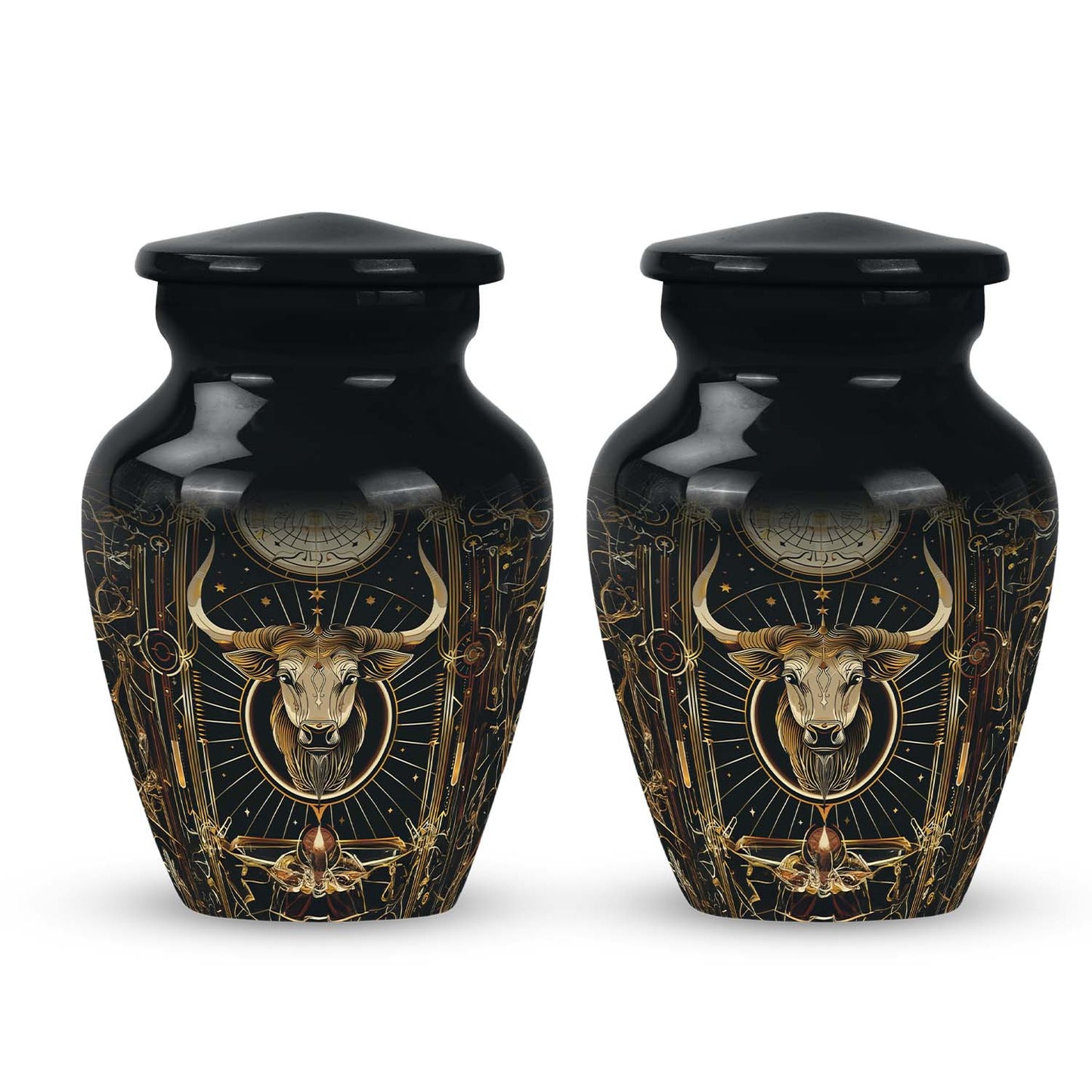 10-inch Zodiac themed Classic Urn for ashes