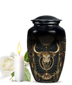 Zodiac Symbol Cremation Urn For Human Ashes - Taurus Zodiac Urn
