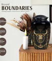 10-inch Zodiac themed Classic Urn for ashes