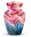Vibrant Swirl 10-Inch Classic Memorial Urn