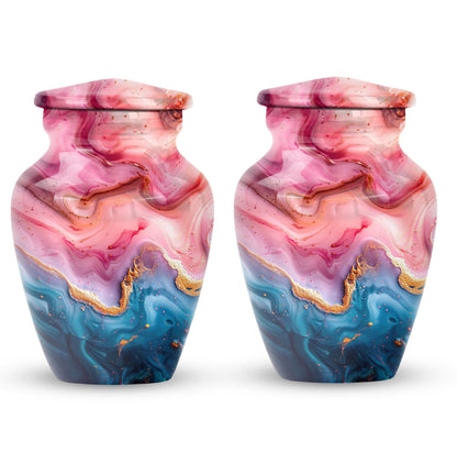 Vibrant Swirl 10-Inch Classic Memorial Urn