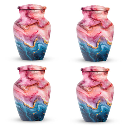 Vibrant Swirl 10-Inch Classic Memorial Urn